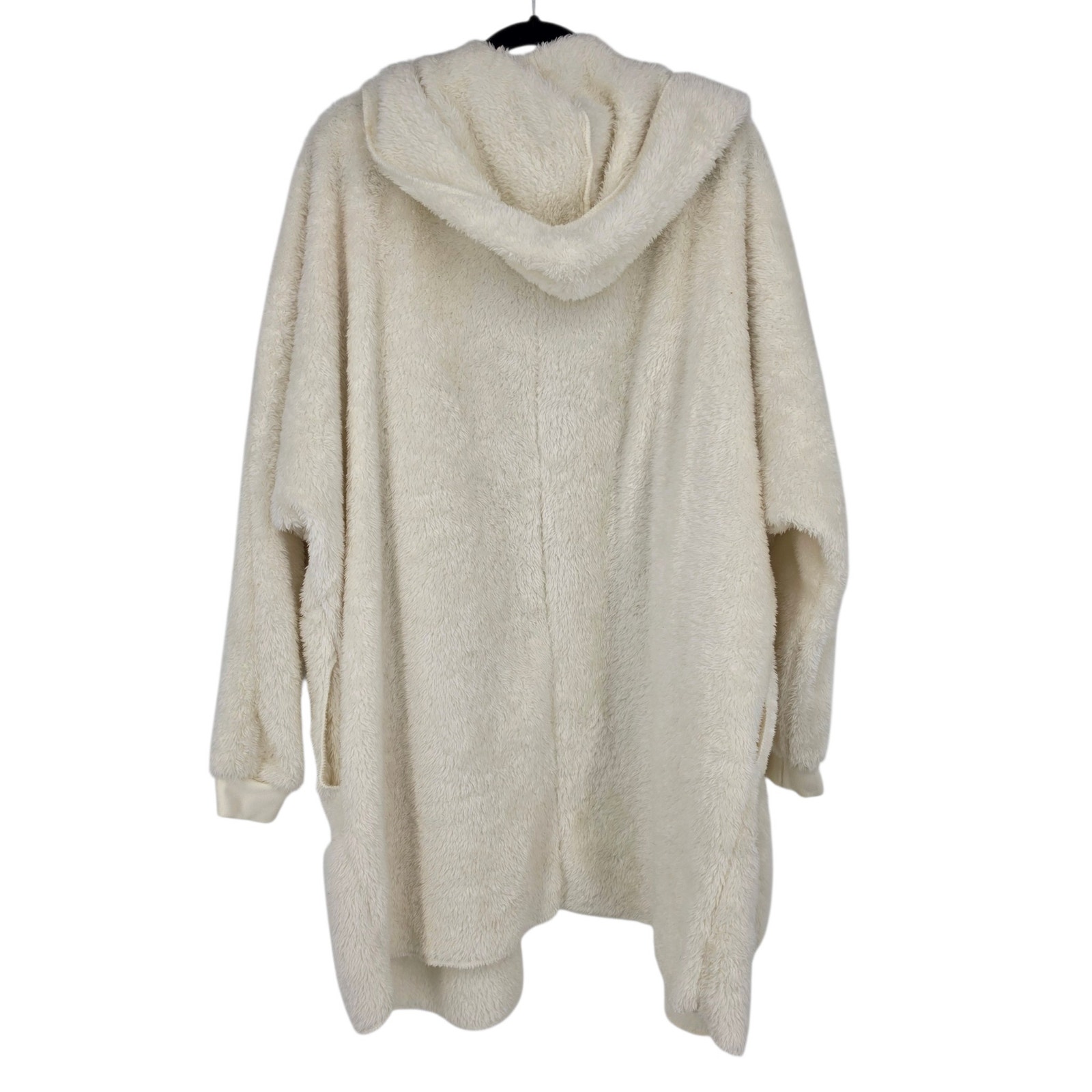 Unhide Ivory Shleepy Faux Sherpa Hooded Wearable Blanket Robe Size Standard — image 4 of 4